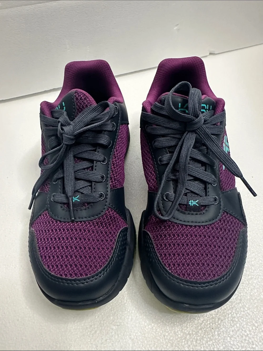 KURU quantum 2 purple black blue Athletic SneakersComfort Lace-Ups size 8w